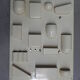 Vintage plastic wall rack, storage system
