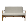 2seater sofa in oak by Tove & Edward Kindt-Larson
