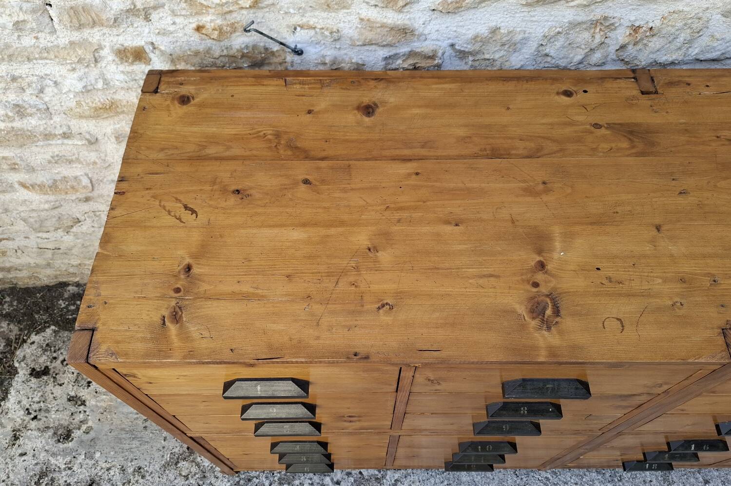Craft cabinet with drawers