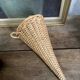 Panier à accrocher, osier clair