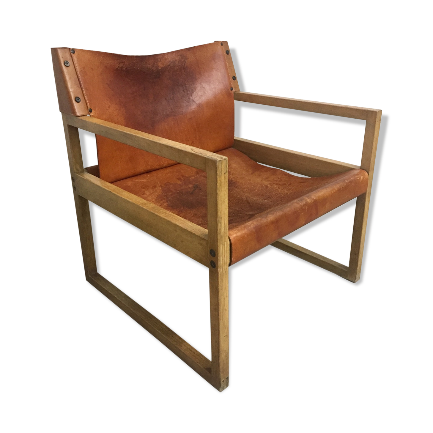 Fauteuil « safari » schlapp möbbel 1970