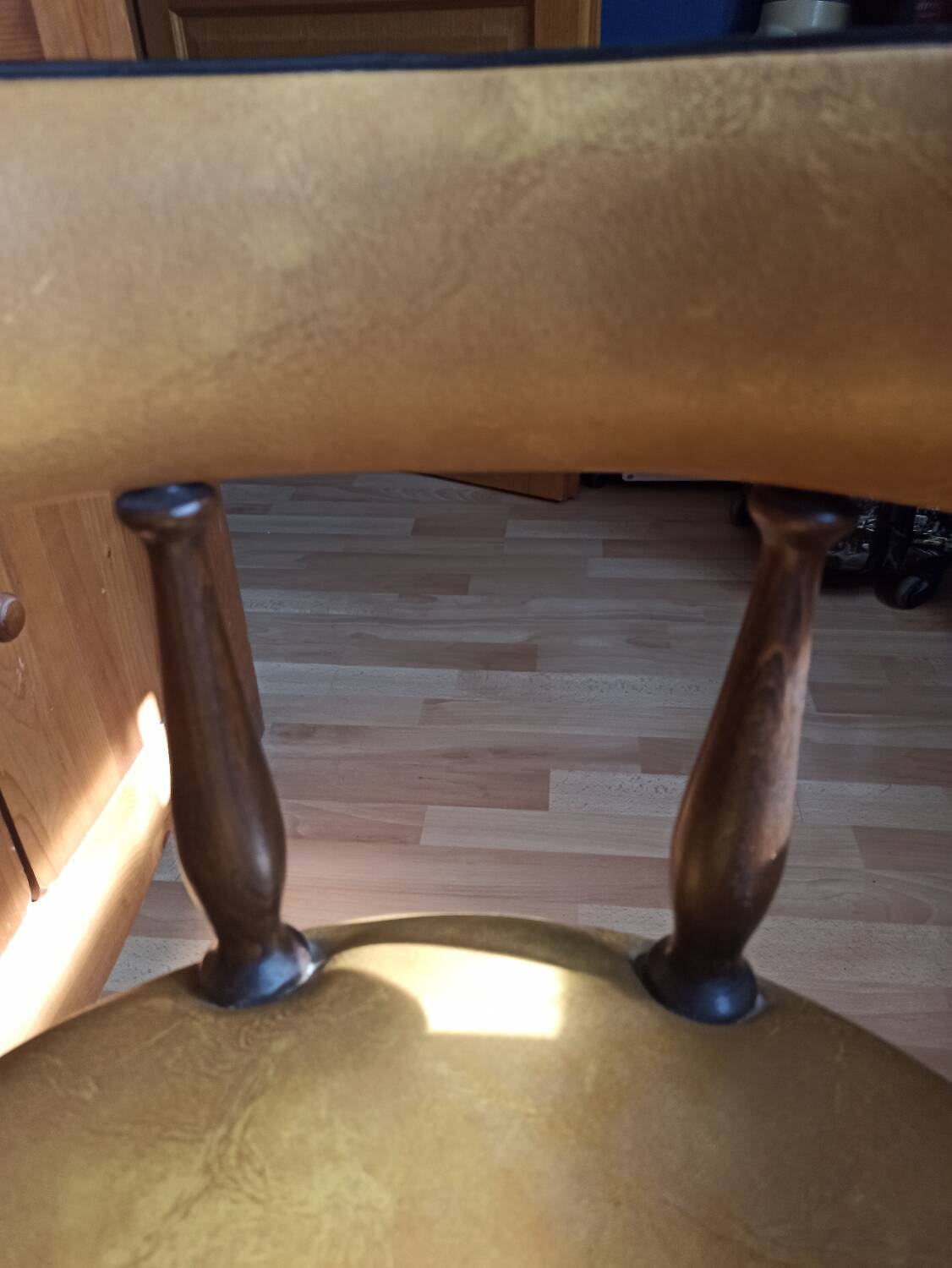 Fauteuil demi lune années 60