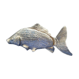 Fish-shaped paper support