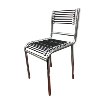 Set of 4 chairs "sandow" by René Herbst