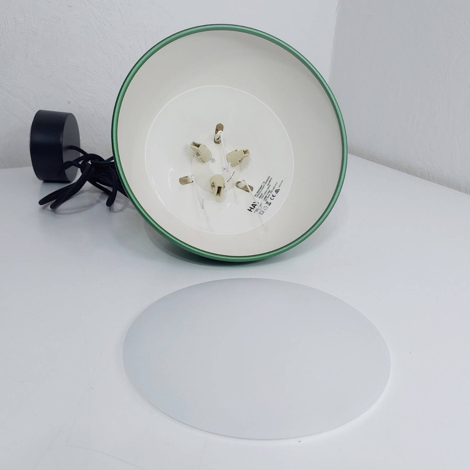 Suspension HAY PC Pendant S, Pierre Charpin, vert émeraude