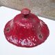 Hanging planter in red earthenware