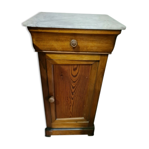 Table de chevet en pitchpin