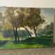 Bord de Marne, huile sur toile signé Albert Mauguiere 1875-1968