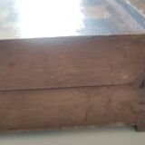 Large game box of backgammon, checkers