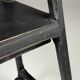 Sculpture pedestal column black