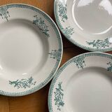 Saint Amand deep plates ironstone