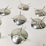 Set (14 pcs) of candlesticks manufactured by Atla, in Denmark, 1960s,