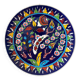 Kuthaya handcrafted ceramic plate