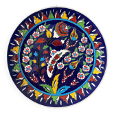 Kuthaya handcrafted ceramic plate