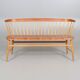 Sofa, teak, "fanett", the Wigell brothers, 1900s.