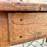 Old oak farm table 153cm