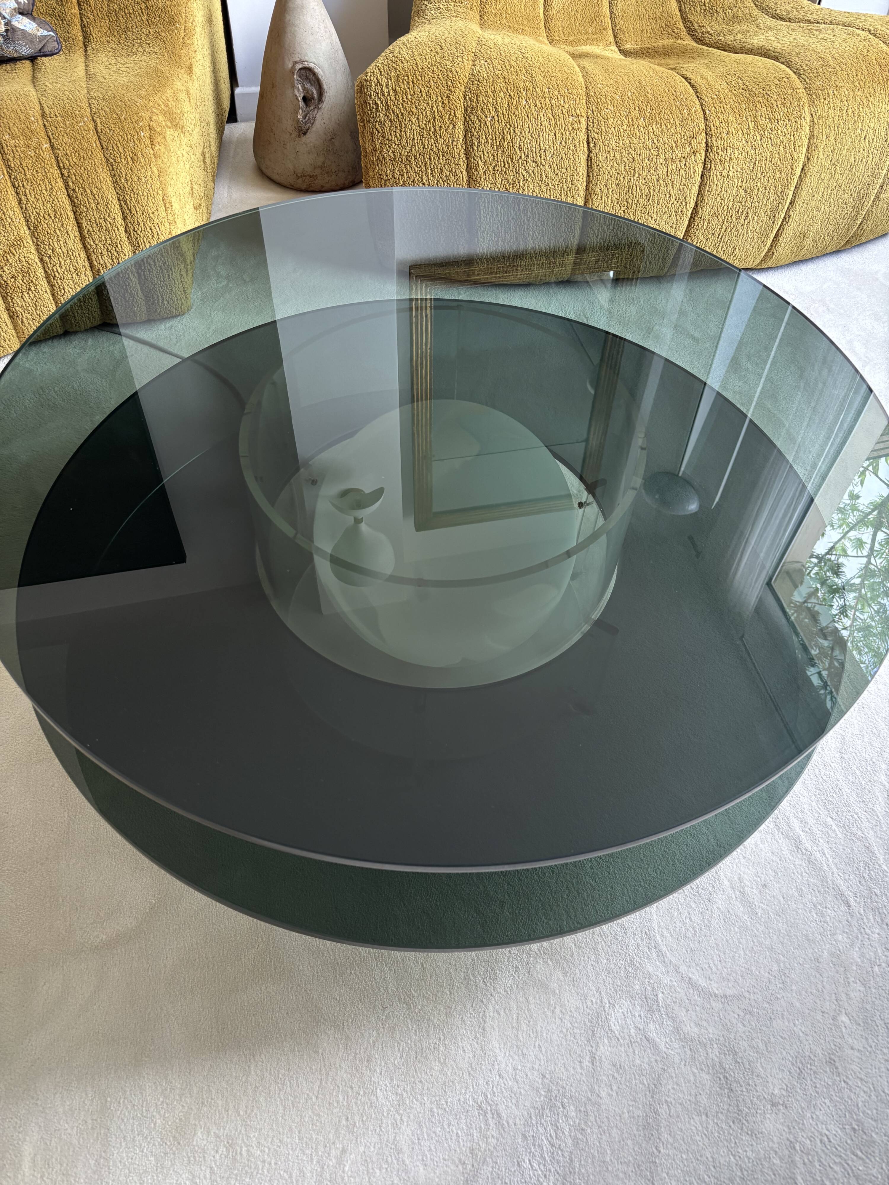 Gian Maria Potenza light coffee table, 1970
