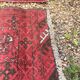Pair of Antique Balouch Rugs 54x44 Hand-Knotted Wool Cushion Boho Vintage