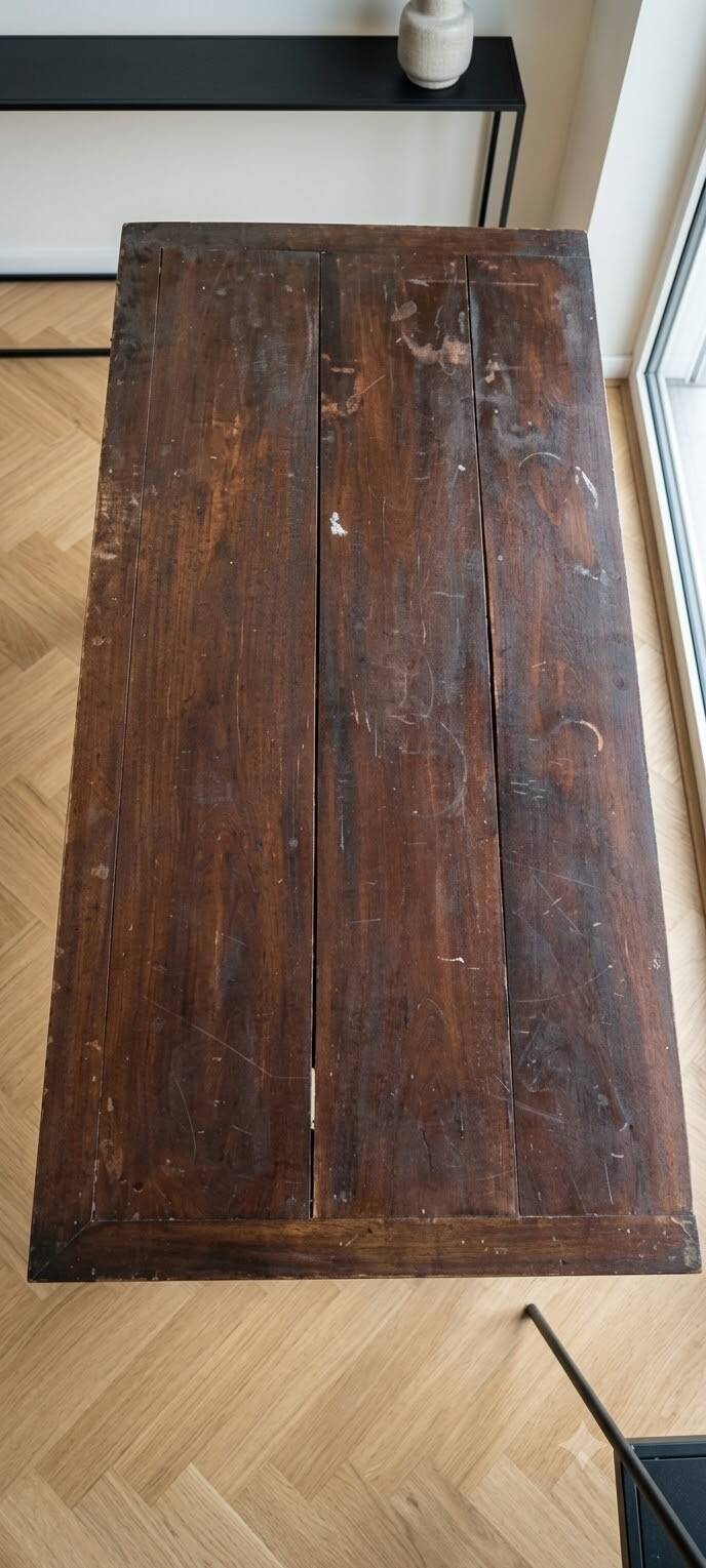 Exotic wood sideboard