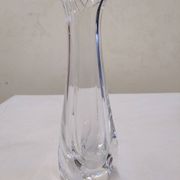 Daum crystal soliflore signed