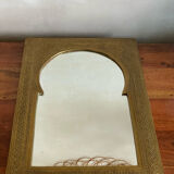 Brass mirror 27x39cm