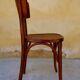 Série de 4 chaises bistrot vintage par Mahieu