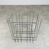 Willi Glaeser chromed metal magazine holder for TMP 80s