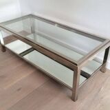 Chrome coffee table