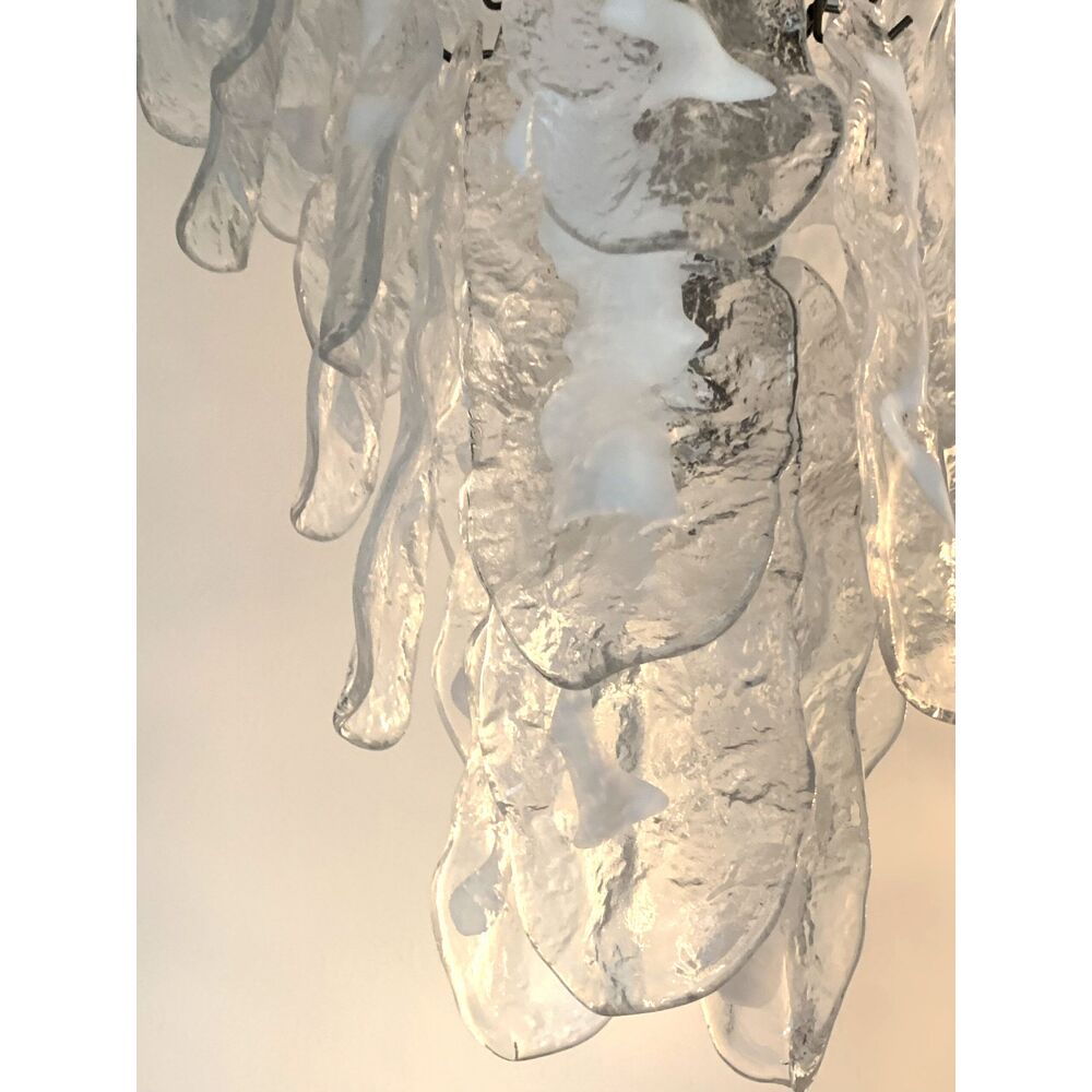 Murano glass cascade chandelier by Simoeng