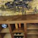Buffet de style brutaliste