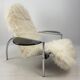 "Noe" adjustable lounge chair by Ammanati and Vitelli for Moroso, 1980s