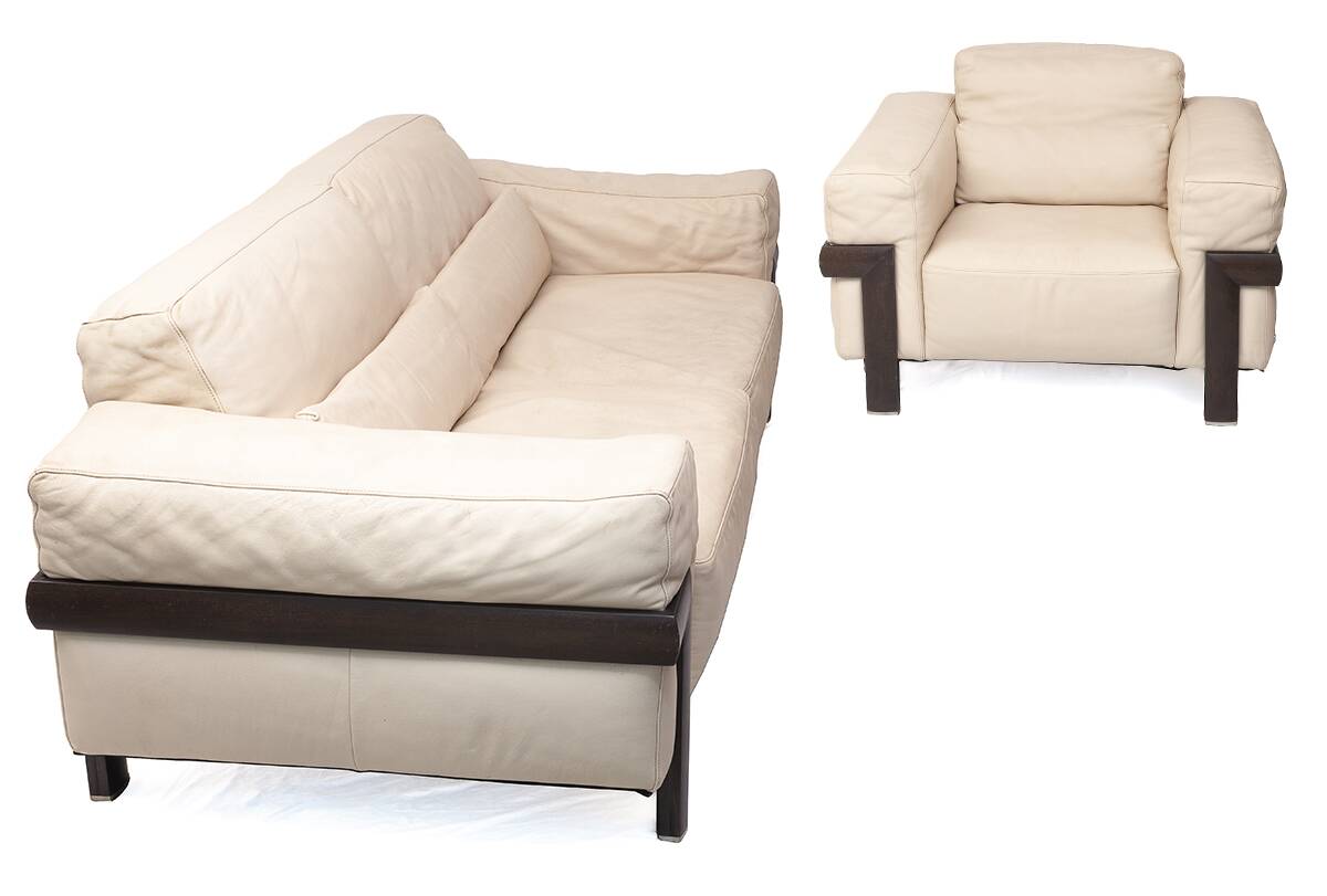 Leather sofa by Natuzzi