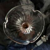 Blown glass perfume bottle