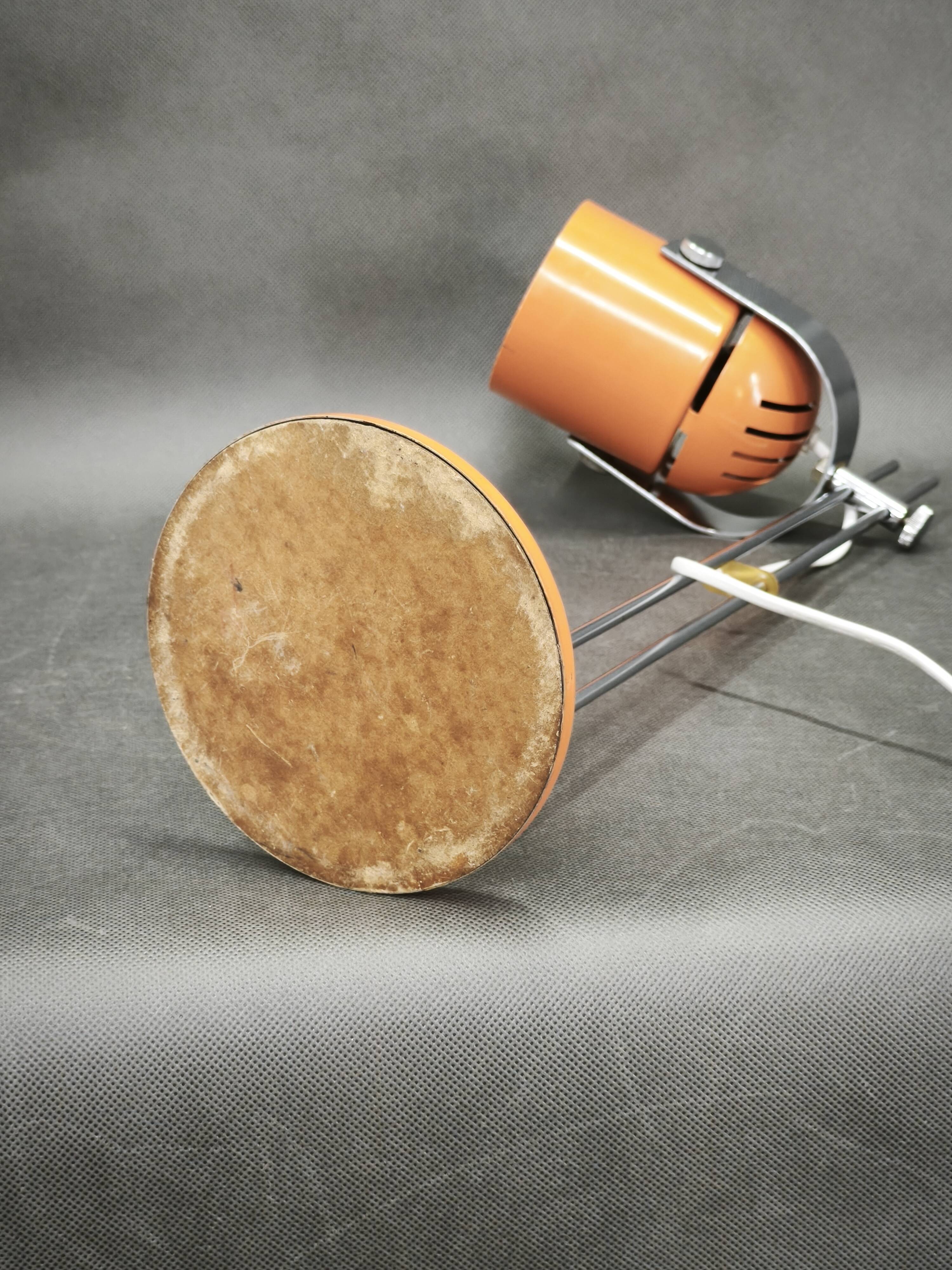 1960s Space Age Table Lamp by S. Jindra for Lidokov, Czechoslovakia
