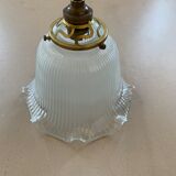 Old holophane lampshade