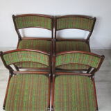 Set of four chairs, Denmark, 1970s