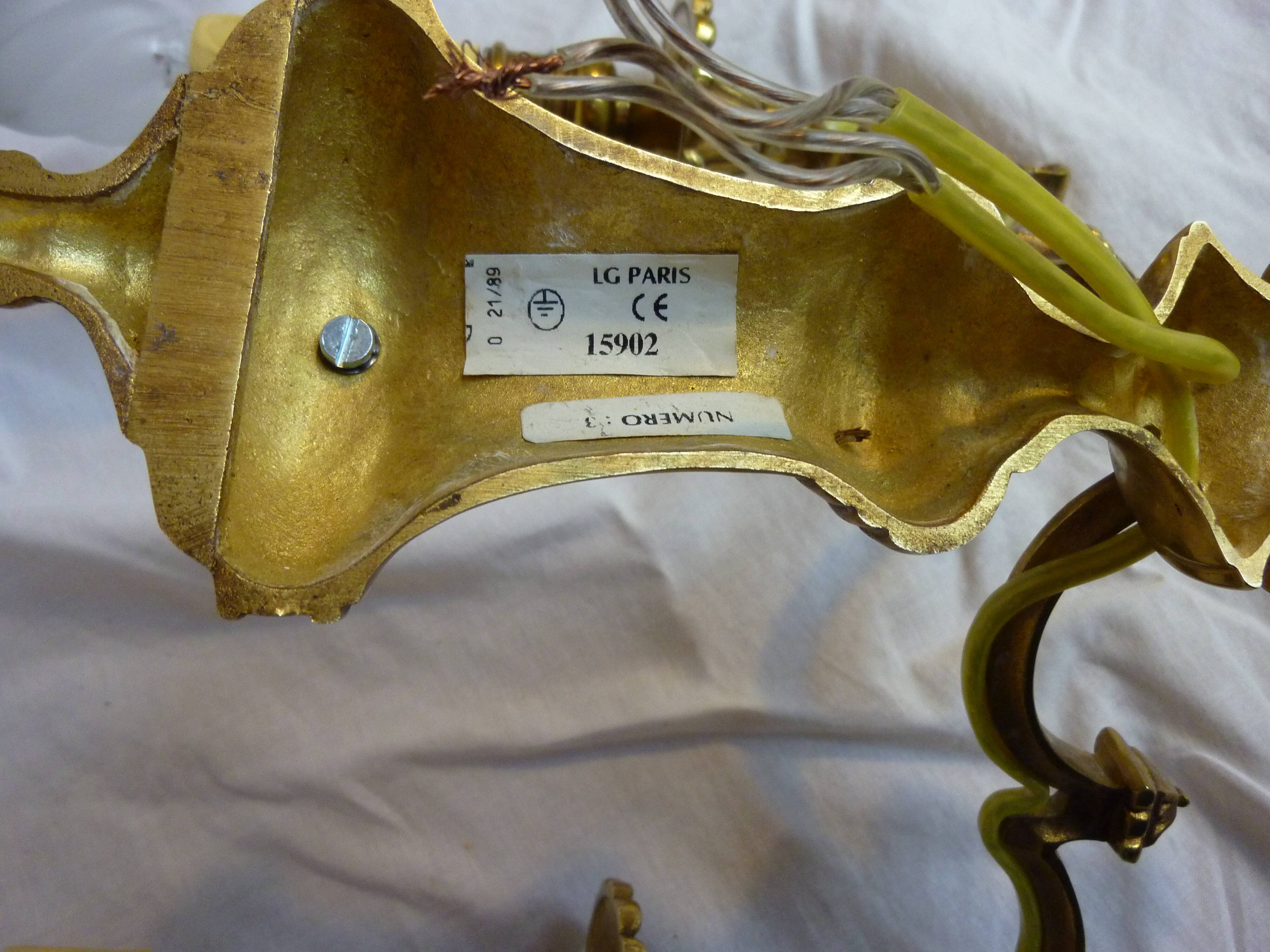 Applied brass Lucien Gau