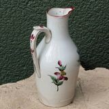 Vinegar burette in Lunéville earthenware, 19th century