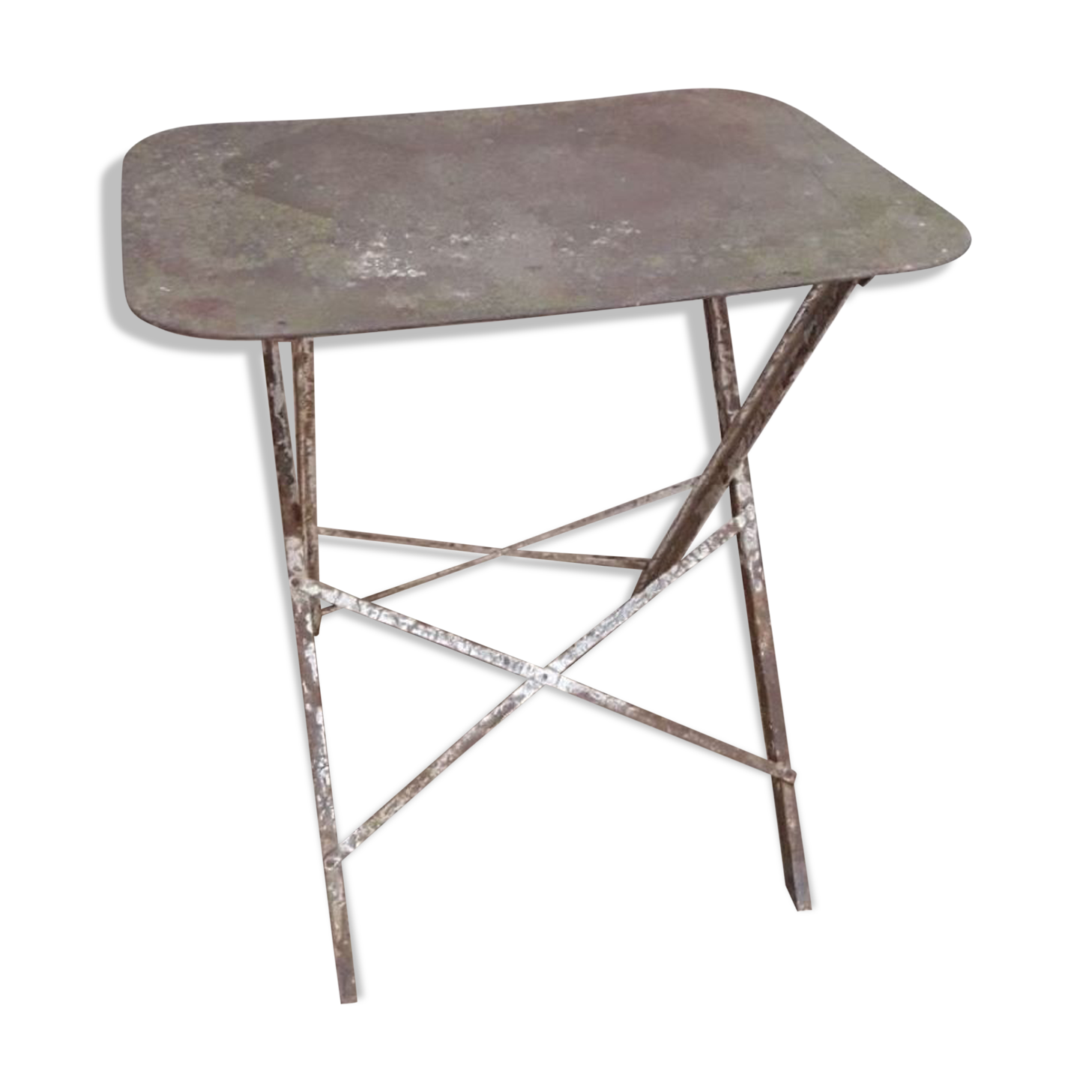 Iron garden table