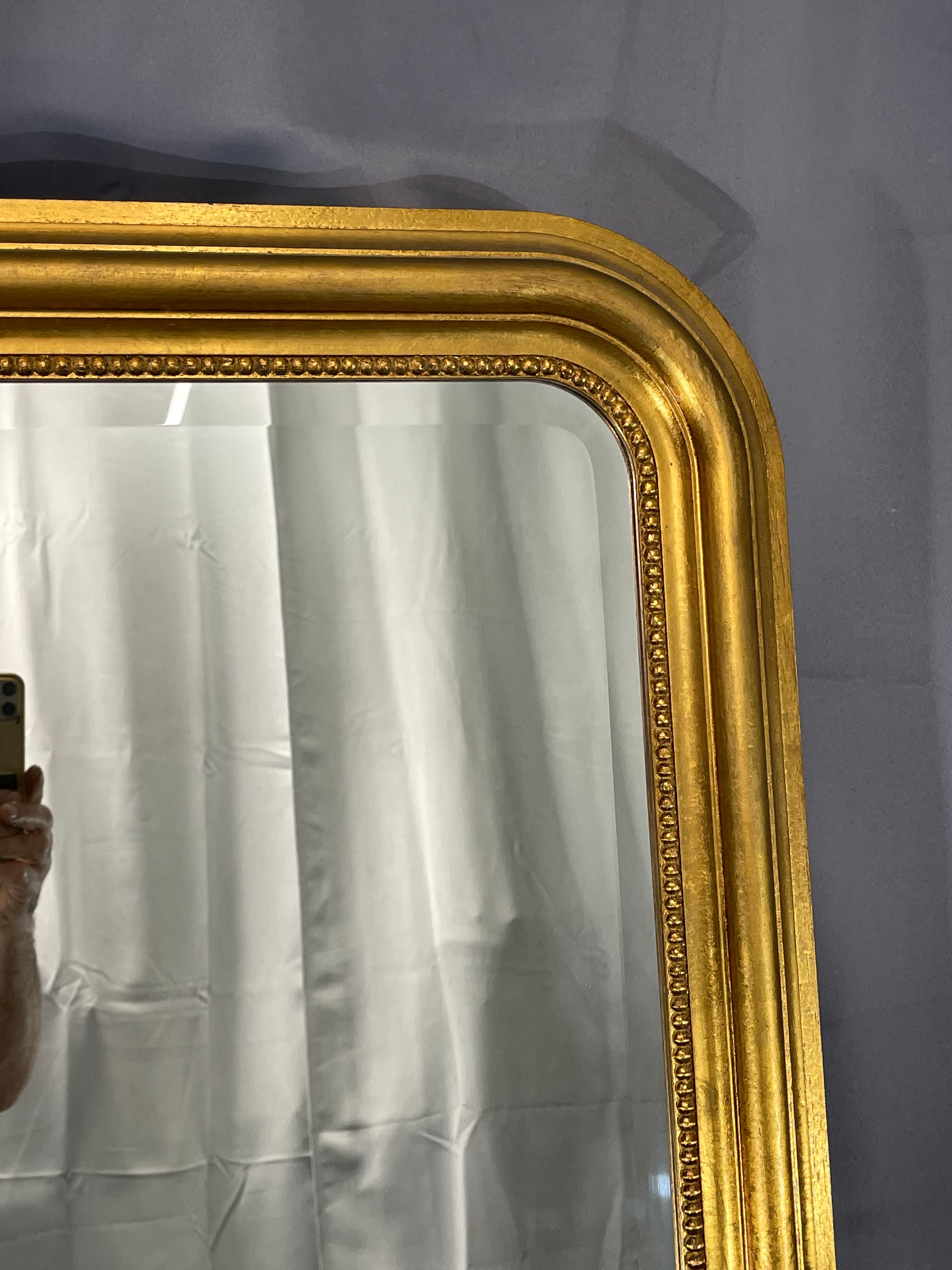 Mirror 101 x80 style Louis-Philippe, beveled glass