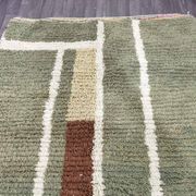 Tapis berbère fait main sur mesure à motifs colorés 1,4/2,6 m
