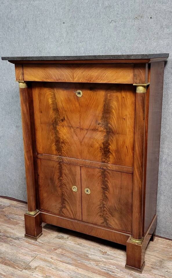 Empire period mahogany secretary around 1810