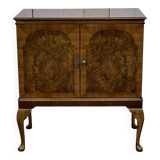 1950s English walnut buffet