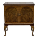 1950s English walnut buffet