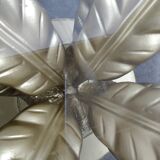 Regency coffee table with faceted glass top