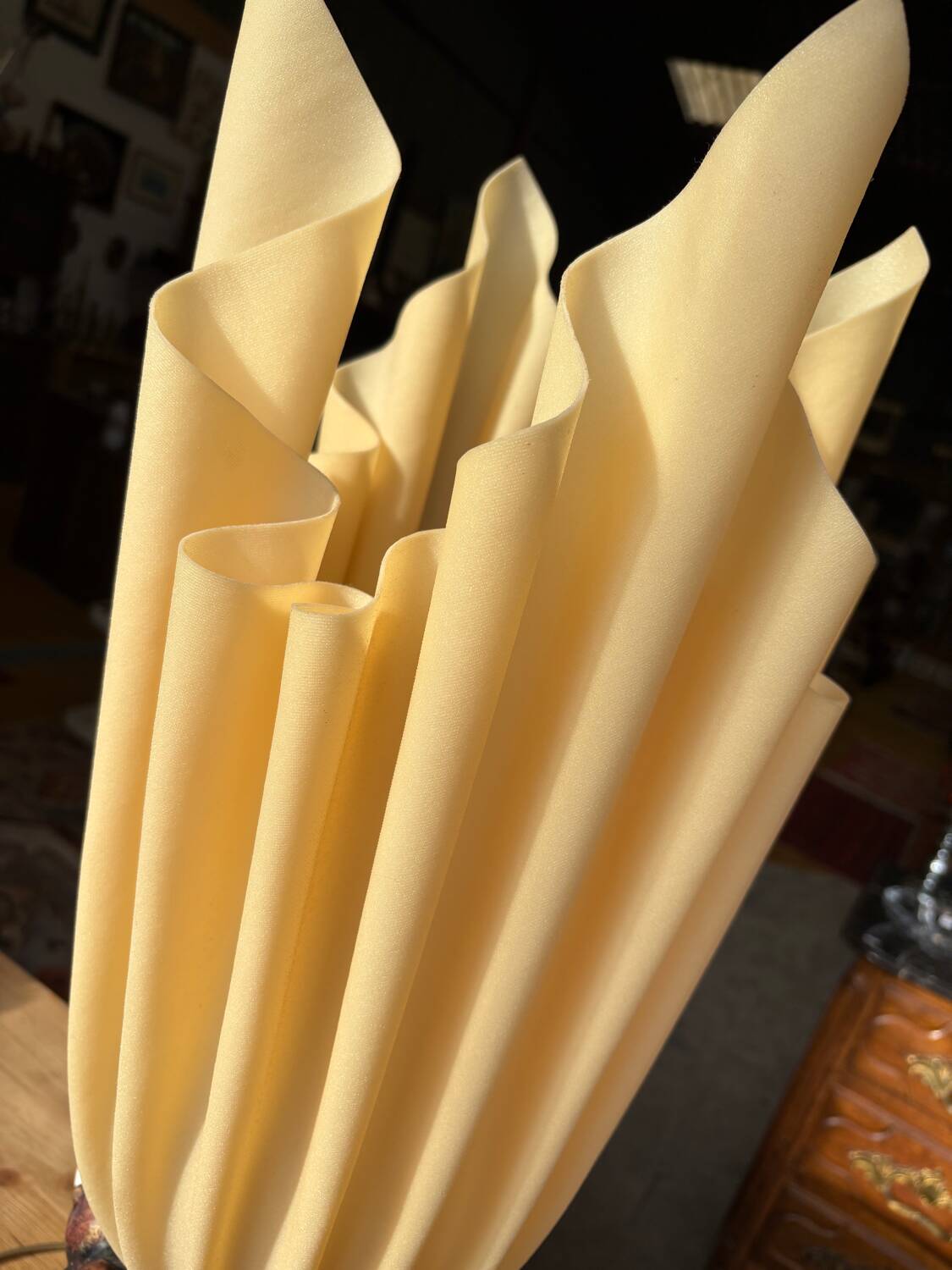 Georgia Jacob Lamp – Vintage draped model (71 cm)