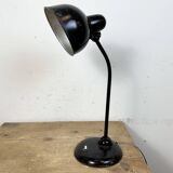 Black Industrial Bauhaus Table Lamp, 1930s