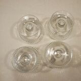 Set of 4 dessert cups