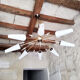 1960 sun chandelier