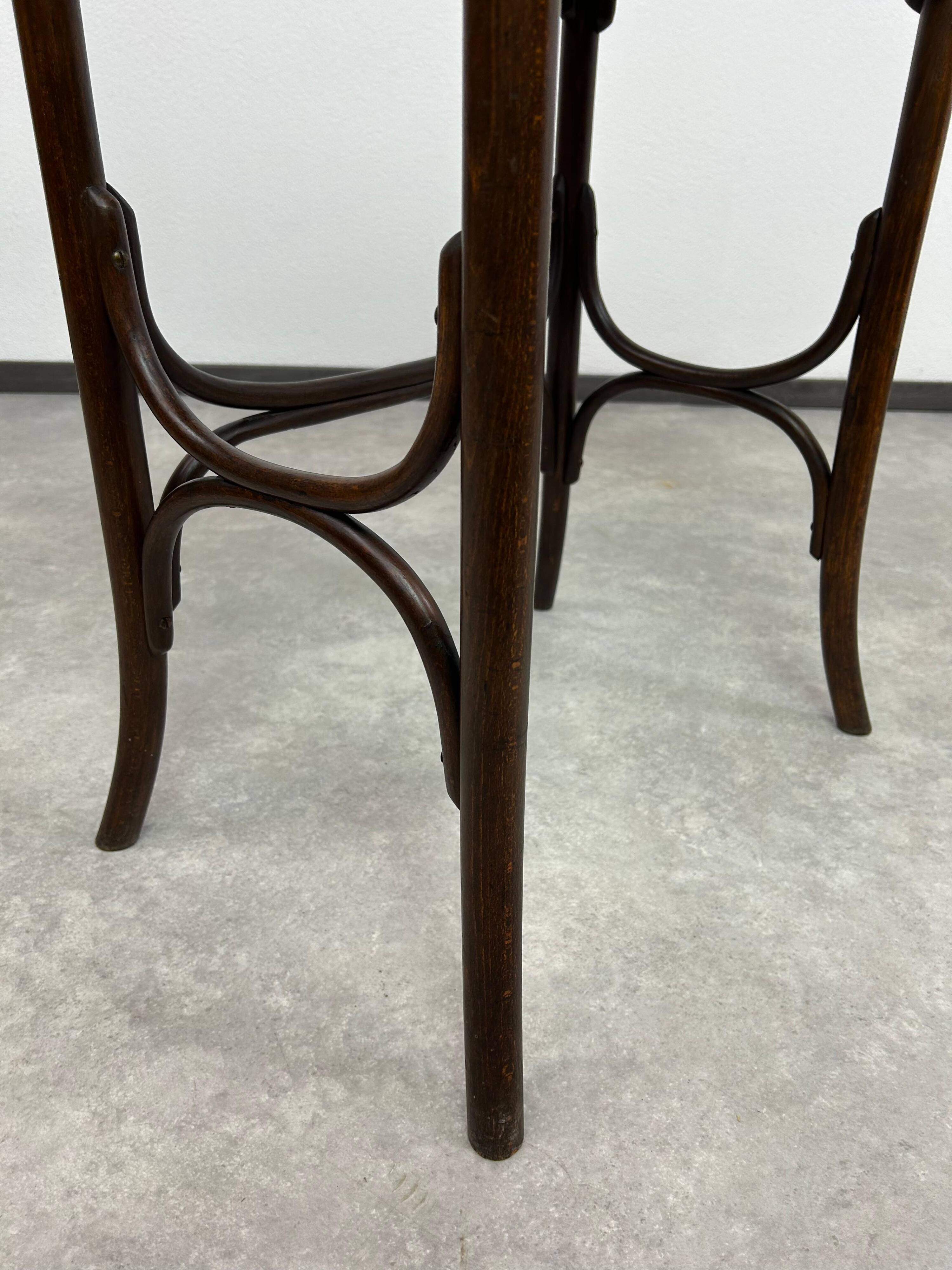 Bentwood side table by Thonet Debrecen